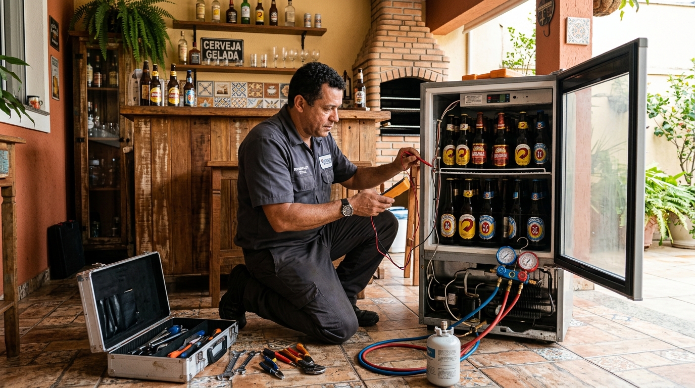 Assistência para Cervejeira Comercial no Oitizeiro, João Pessoa‑PB