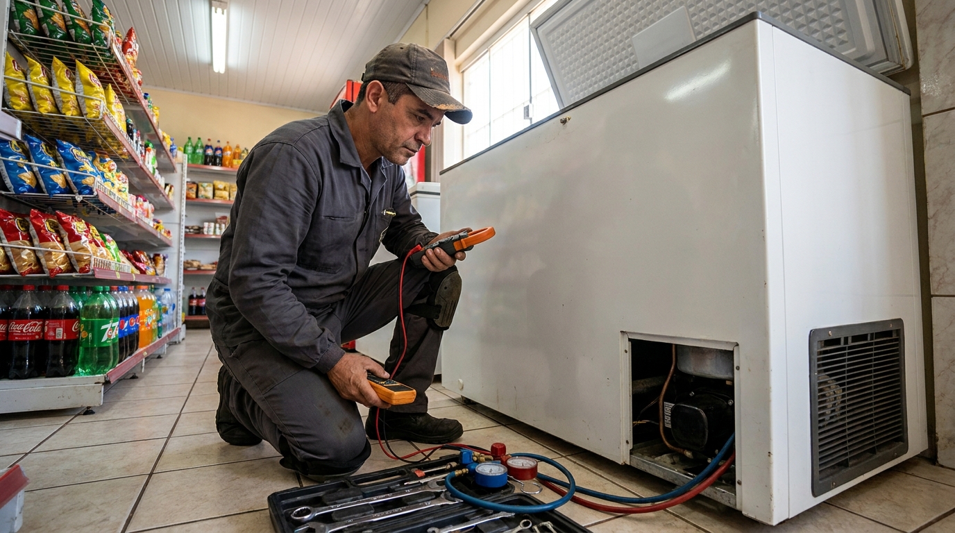 Recuperação de Refrigeração no Cuiá, João Pessoa‑PB